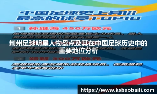 荆州足球明星人物盘点及其在中国足球历史中的重要地位分析